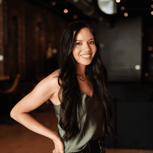 Portrait of Kendy Viera, a professional stylist at Revive Hair Salon & Day Spa, showcasing their expertise and style.